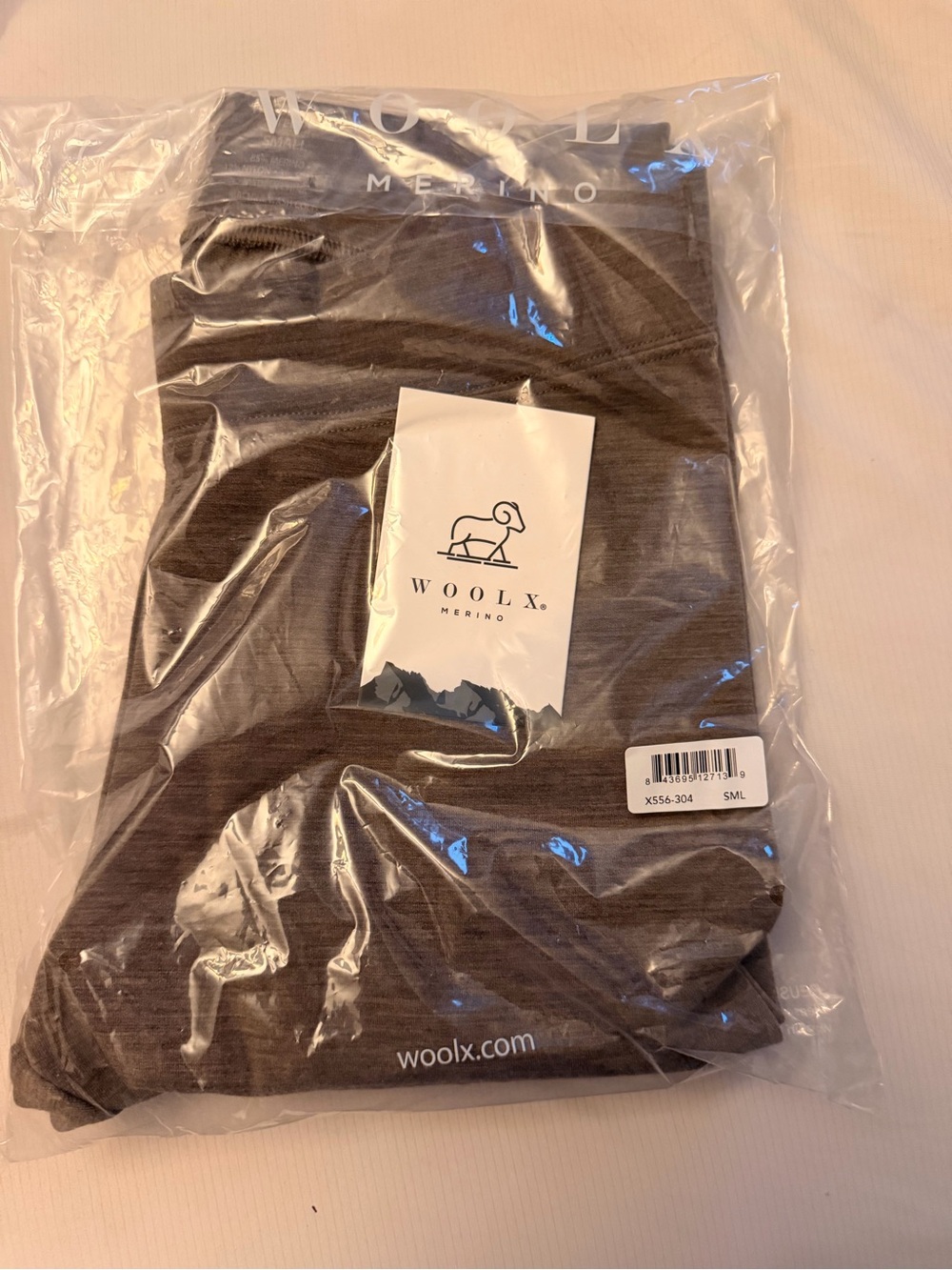 Woolx Stella size small brown color NIB
